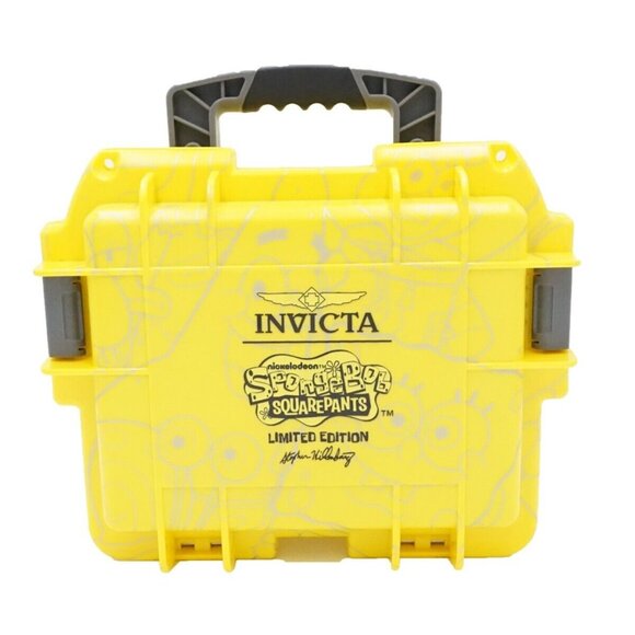 Invicta SpongeBob SquarePants 3-Slot Collector's Limited Edition Dive Watch Case - Picture 1 of 5